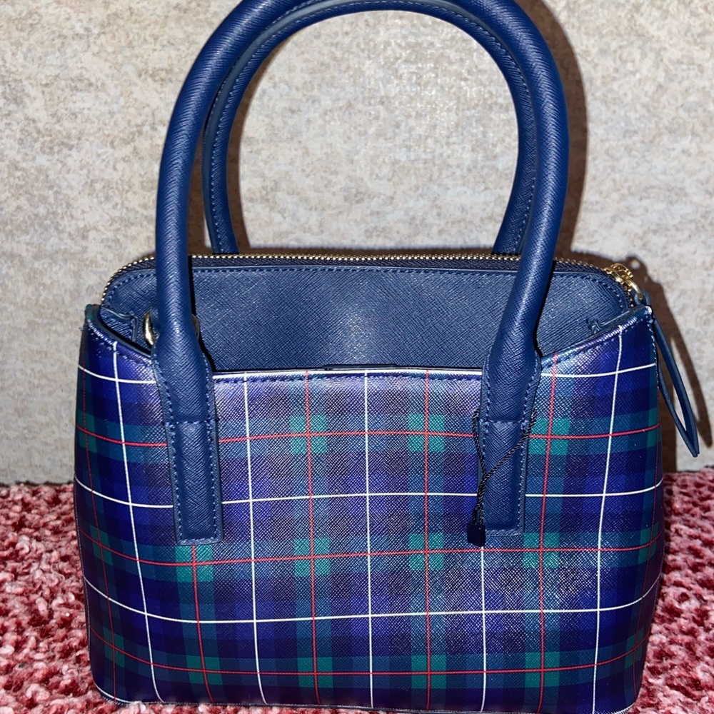 Tommy Hilfiger handbag , in the colors of red white blue in green, medium sized - Picture 2 of 3